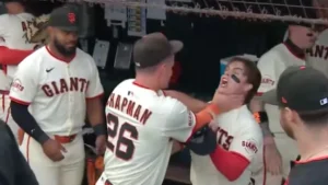 Drew Gilbert’s Wild Celebration Sparks MLB Debate After Giants’ Blowout Win