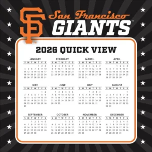 Inside the 2026 NFL Calendar: How the sf giants schedule Mirrors NFL’s Toughest Matchups