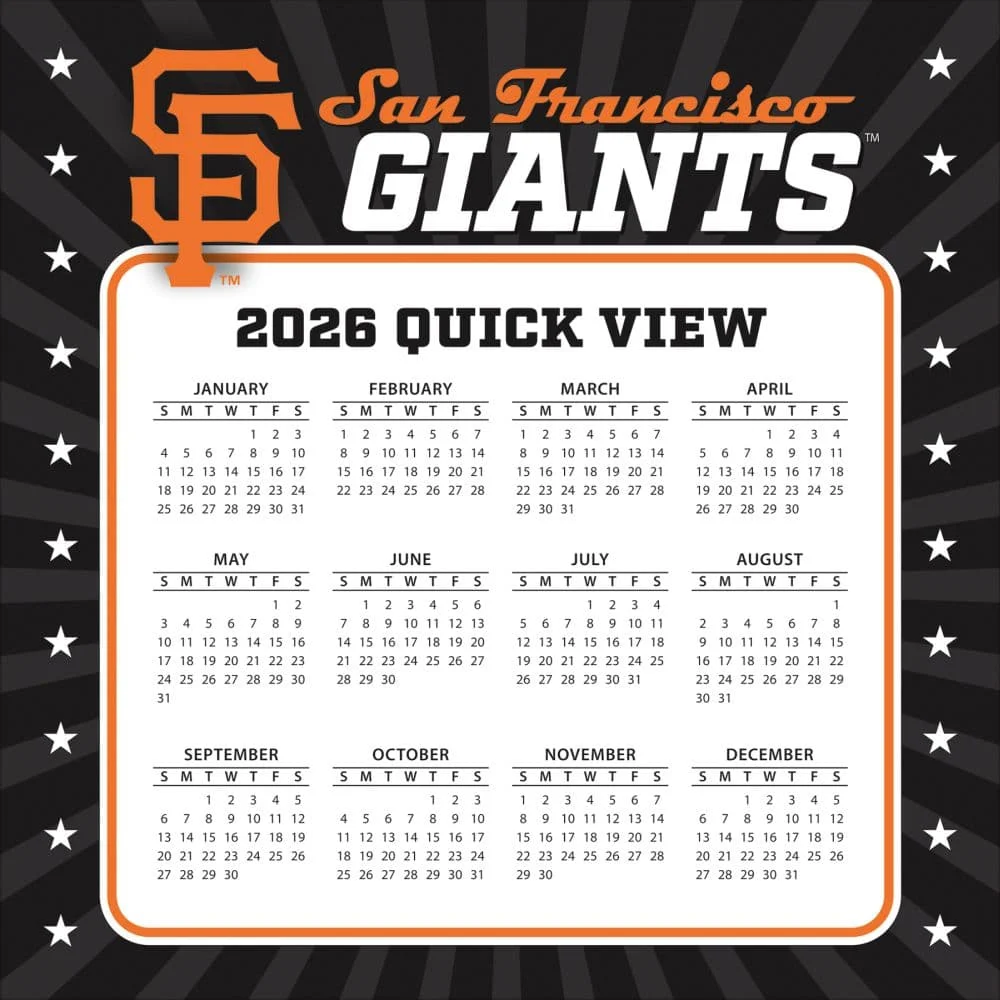 Inside the 2026 NFL Calendar: How the sf giants schedule Mirrors NFL’s Toughest Matchups