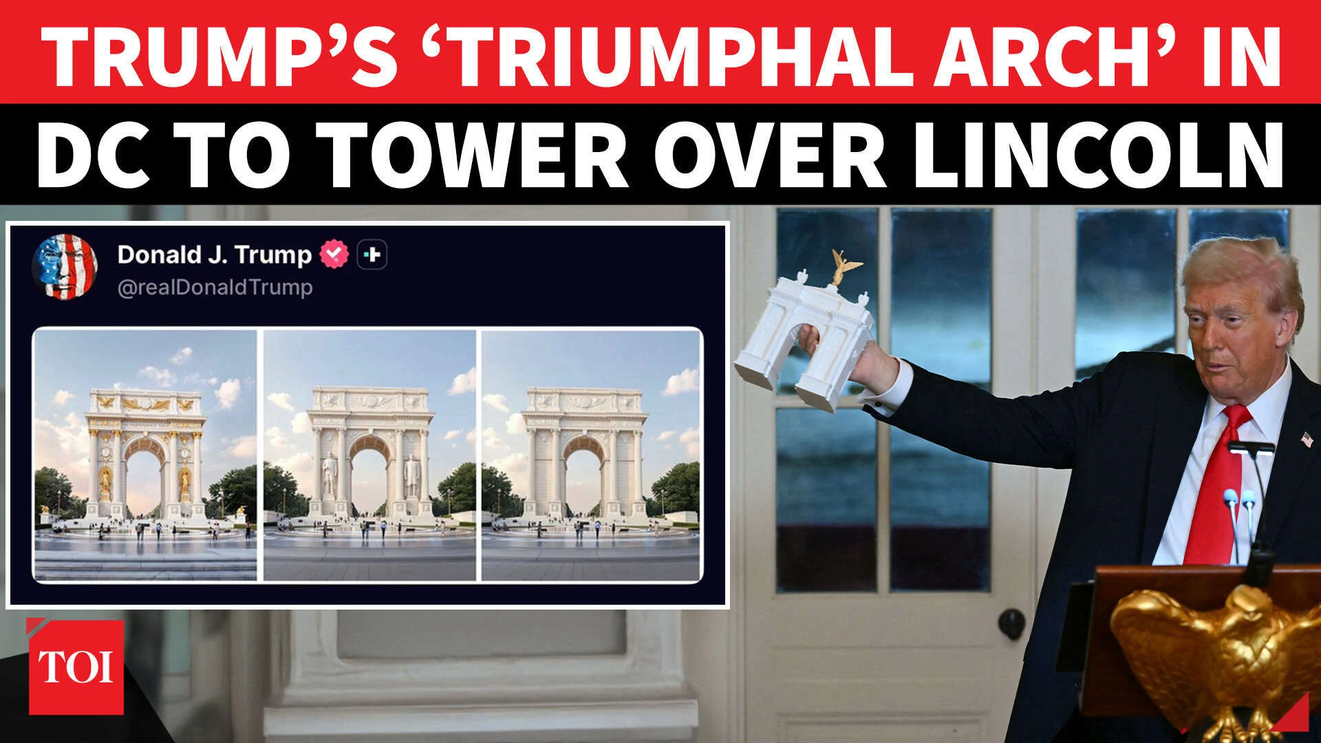 Trump's Arch Plan Approved [titlebase] Ignites Fierce Debate Over Washington's Skyline